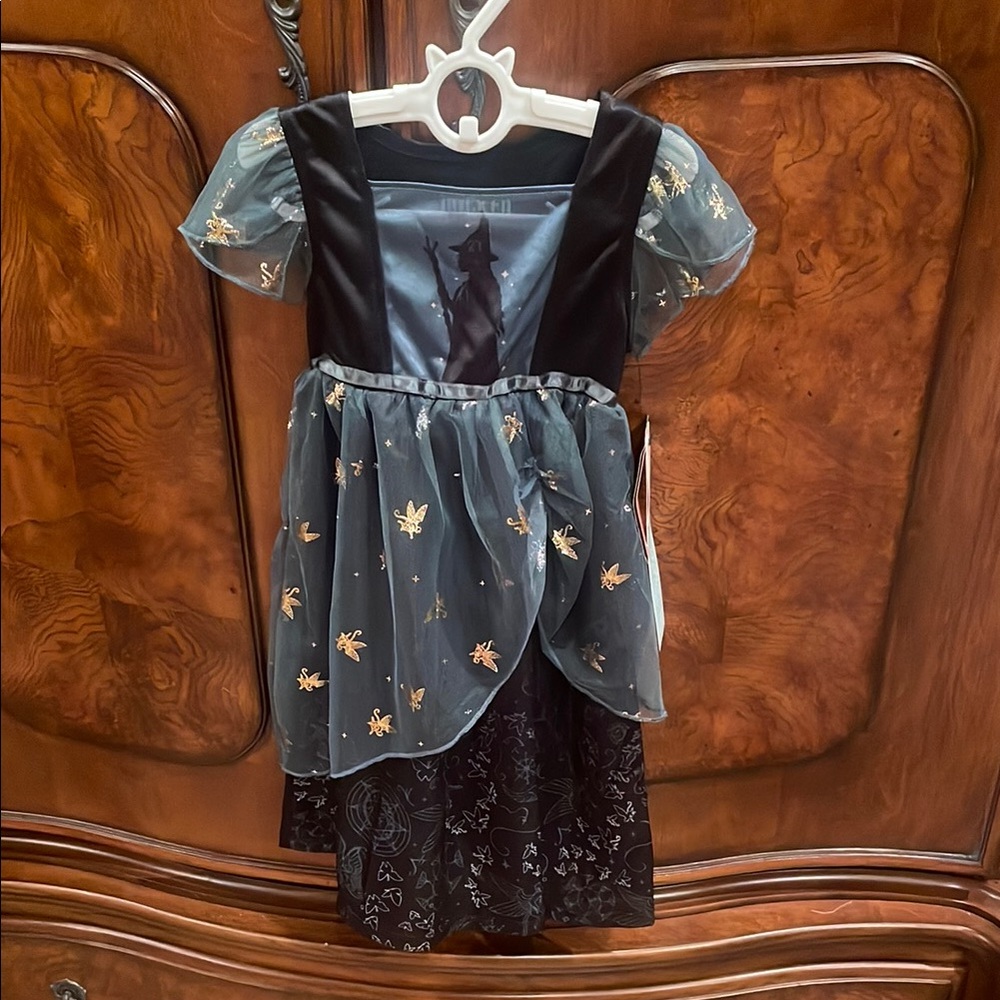 NWT Wicked 2T Nightgown Black/Green